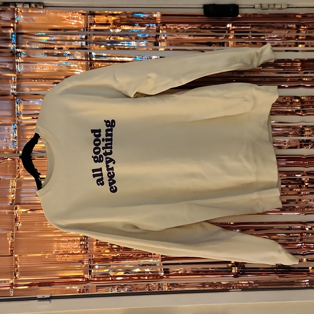 All good everything sweatshirt (L) oversized